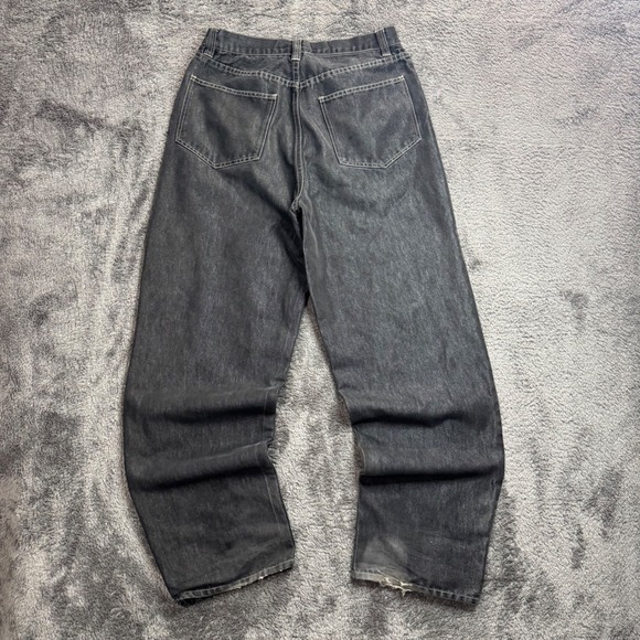 Kenneth Cole Reaction Other - Kenneth Cole Reaction Mens Baggy Jeans 32x33 Faded Black Straight Leg Denim